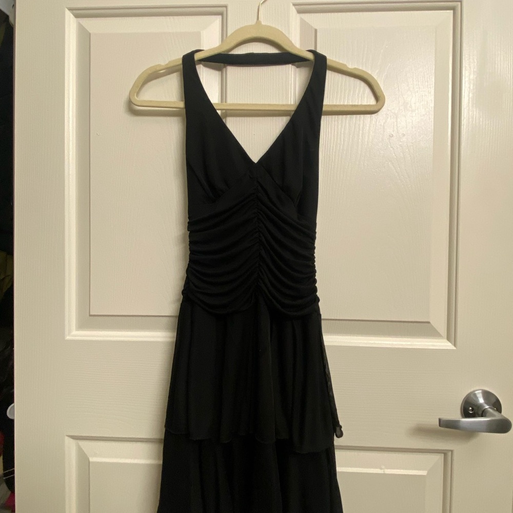 Vintage Black Halter Dress